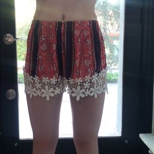 Patterned shorts
